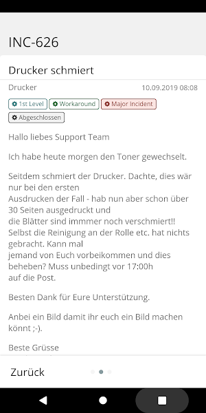 ky2help® Mobile App Screenshot 2