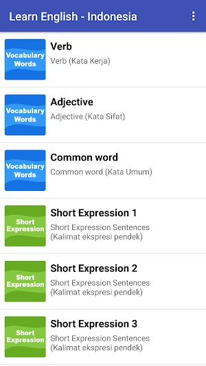 Learn English Indonesia Screenshot 1