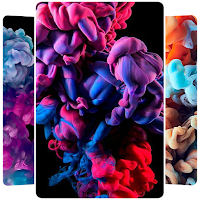 smoke color wallpaper 3d