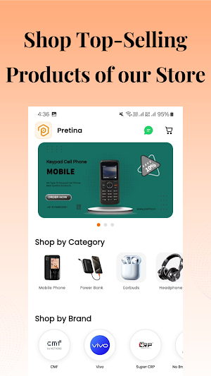 Pretina : B2B Store Screenshot 1