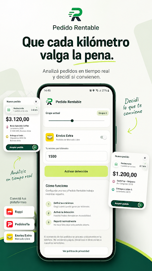 Pedido Rentable Screenshot 1