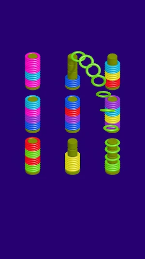 Slink Sort Mania 3D Game Screenshot 2
