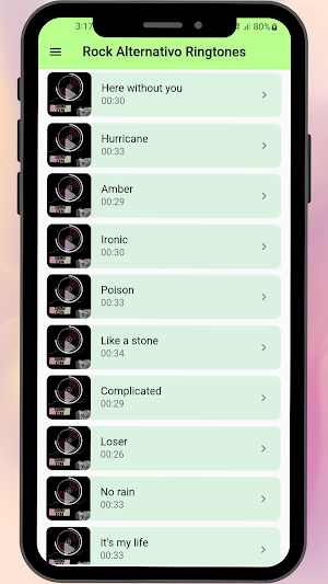 Alternative Rock Ringtones Screenshot 1