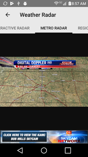 KLBK First Warning Weather Screenshot 0