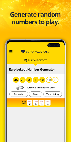Eurojackpot Results Screenshot 3