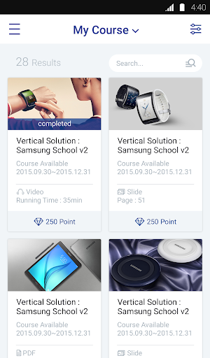 Samsung MBA (Samsung Mobile B2 Screenshot 2