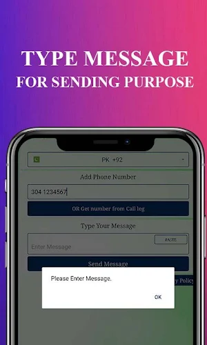 WhatsDirect - Direct Chat Without Saving Contact Screenshot 3