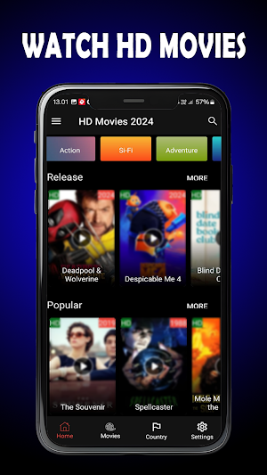 HD Movies- Moviebox 2024 Watch Screenshot 1