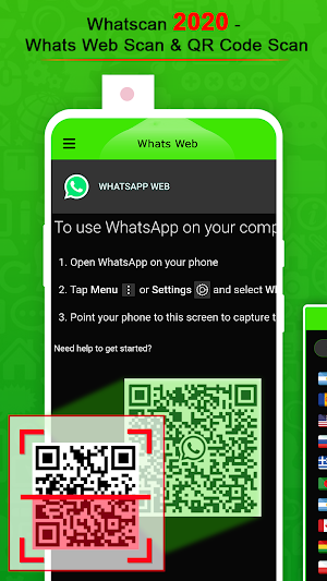 Whatscan 2020 - Whats Web Scan & QR Code Scan Screenshot 0