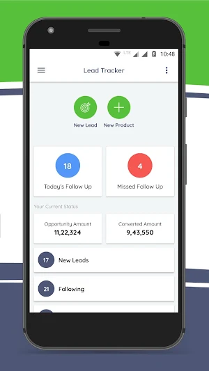 Lead Tracker -The perfect lead management solution Screenshot 1