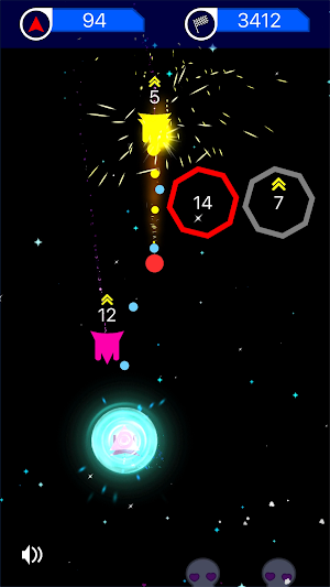 Space Survival: 2D Asteroids Screenshot 2