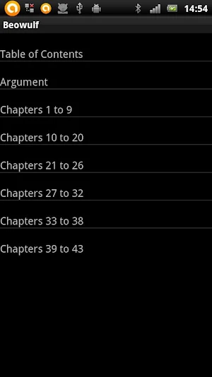 Beowulf FULL BOOK Screenshot 1