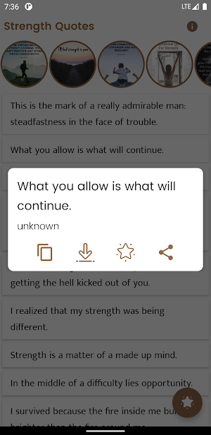 Strength Quotes and Sayings Screenshot 1
