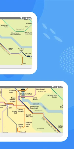BEIRUT BUS AND VAN MAP OFFLINE Screenshot 3
