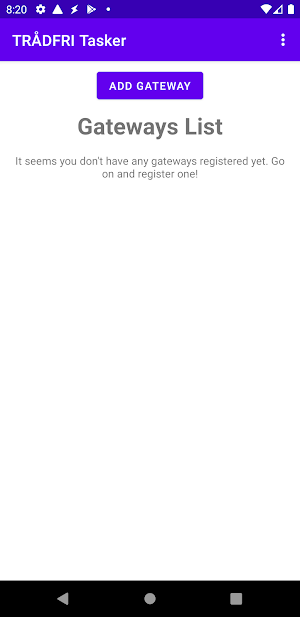 TRÅDFRI Tasker Plugin Screenshot 0