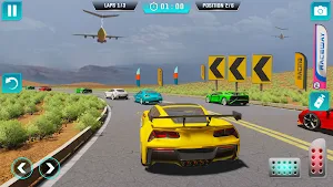 Race car driving simulator 3D Screenshot 2