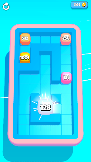 Flick 2048 Screenshot 0