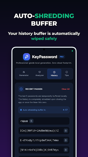 KeyPassword Pro: Generator App Screenshot 2