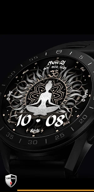 Yoga Watch Face 009 Screenshot 1