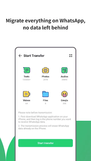 Wutsapper (from Android to iOS) Screenshot 1