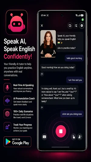Lernix - Learn English with AI Screenshot 2