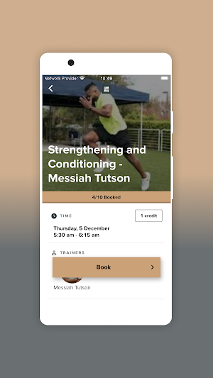 HSS Wellness Center Screenshot 2