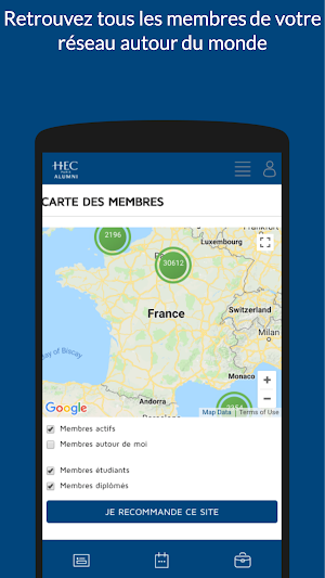 HEC Alumni Screenshot 2