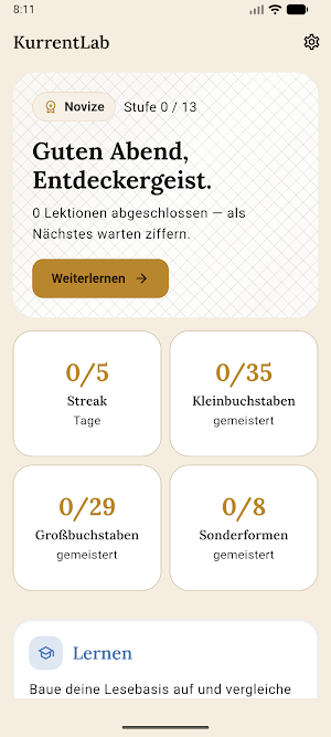 Kurrent Lab:Alte Schrift lesen Screenshot 0
