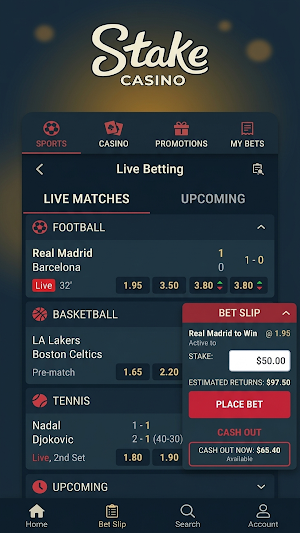 Stake Casino Screenshot 2