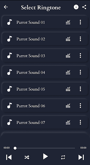 Parrot Sounds Screenshot 1
