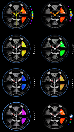Japan GT-R Rim Watch Face Screenshot 2