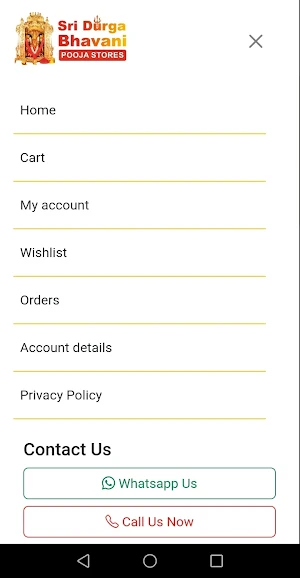 Sri Durga Bhavani Pooja Stores Screenshot 1
