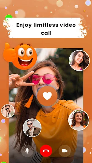 CineMeet Live Video Call Screenshot 0