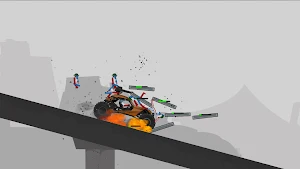 Stickman Race Destruction Screenshot 2