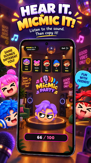 Micmic Fun: Voice Party Game Screenshot 0