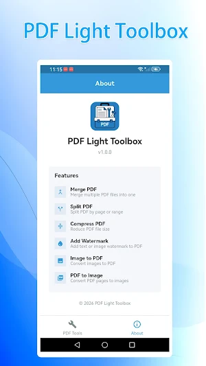 PDF Light Toolbox Screenshot 0
