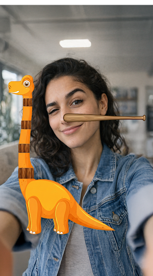 Selfie Games : Funny filters Screenshot 2