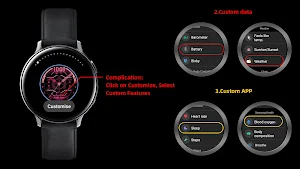 Pink Cloud For Wear OS Screenshot 1