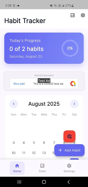 Habit Tracker Screenshot 0