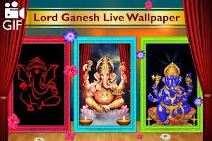 Animated Ganesh Live Wallpaper Screenshot 1