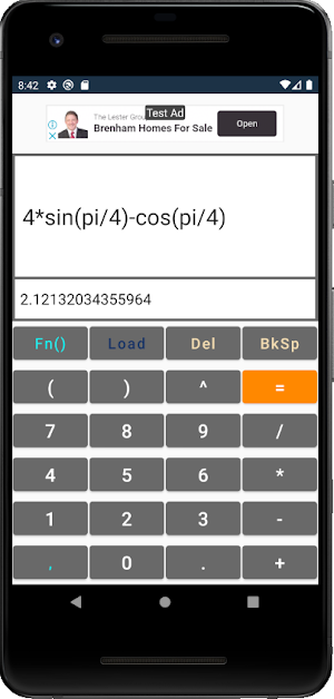 Math Calculator Screenshot 0