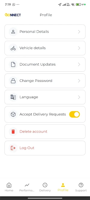 Connect Driver Screenshot 2