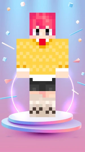 Oops Hiha Skin for Minecraft Screenshot 0