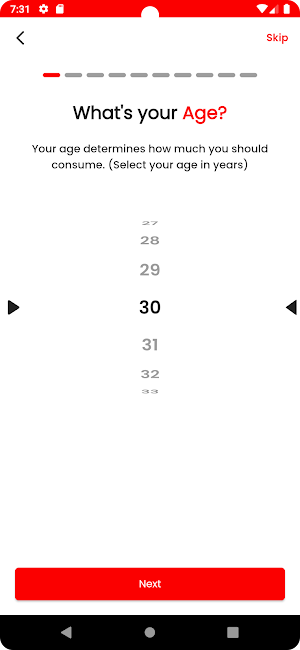 The Smart Fitness Screenshot 1