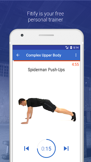 Upper Body Training - Chest, Arms & Back Workout Screenshot 0