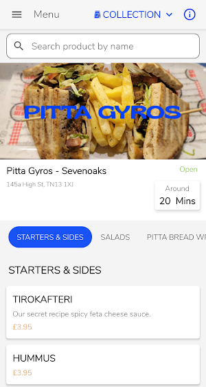 Pitta Gyros - Sevenoaks Screenshot 0