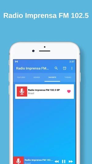 BR radio imprensa fm 102.5 sp Screenshot 1