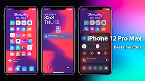 iPhone 12 Pro Max Launcher Screenshot 3