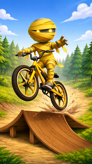 BMX Stunt Cycle - Extreme Race Screenshot 3