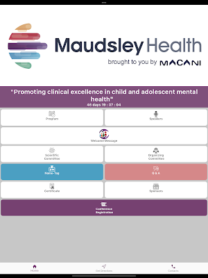 Maudsley Health Conference Screenshot 3
